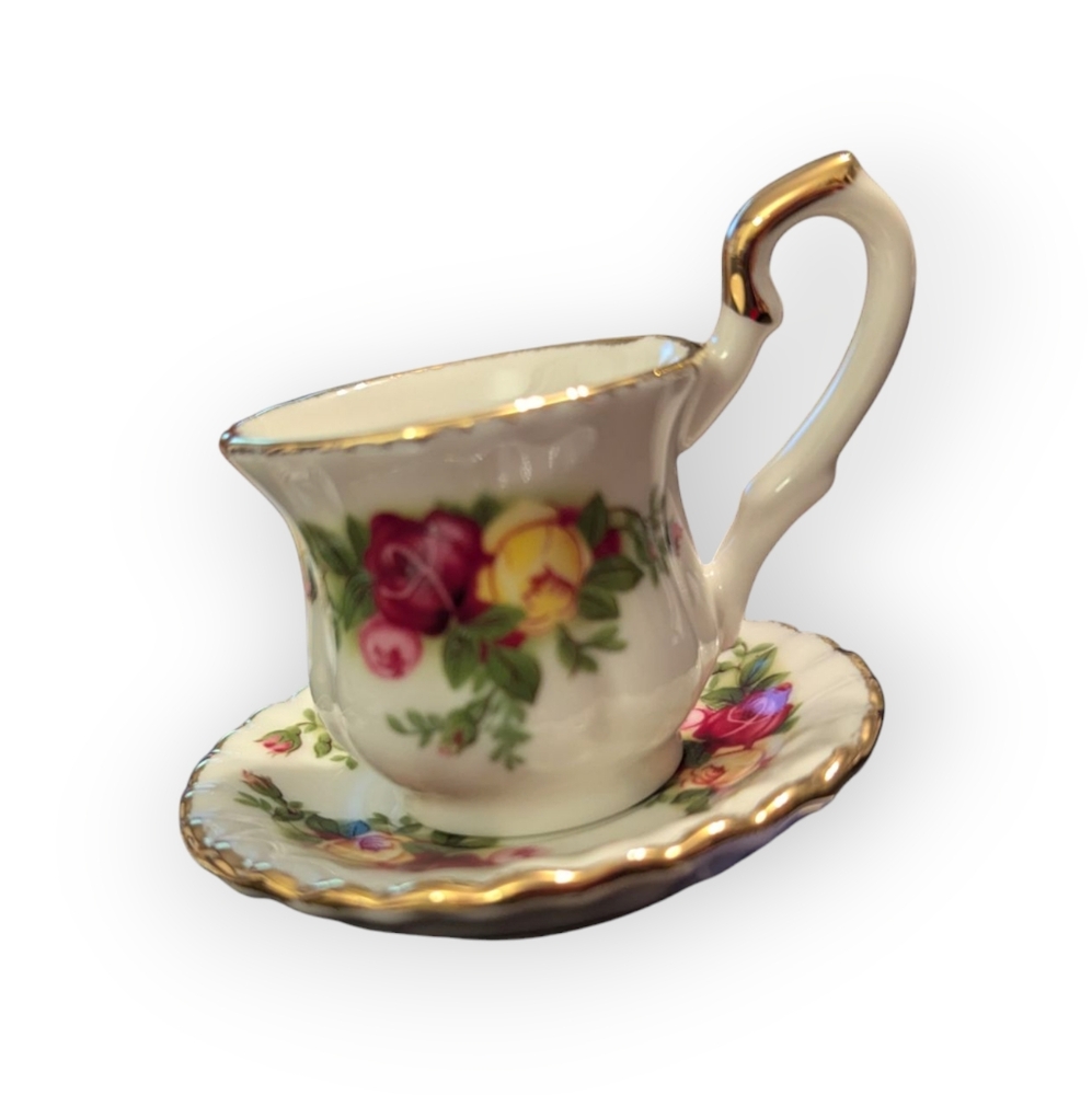 Royal Albert Old Country Roses Replacement Teacup Saucer Kids Tea Set Child Size